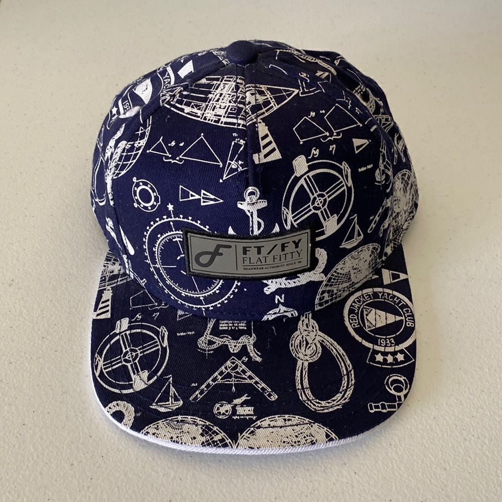 FLAT FITTY Gold Blooded Snapback Hat Size OS NWOT